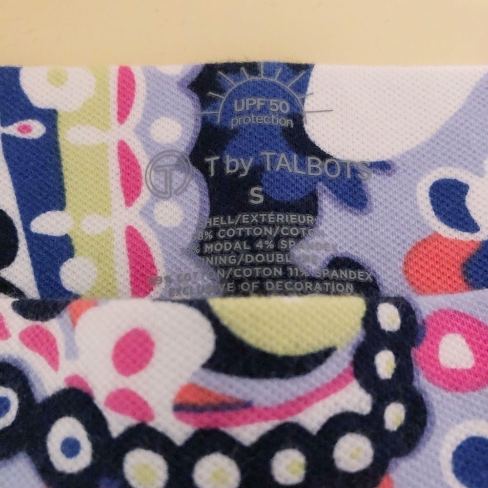 T by Talbots Skort Skirt with Built In Shorts UPF 50+ Golf Tennis Preppy - Small - Picture 3 of 3